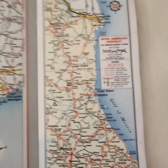 Vintage 1960 Phillips 66 Central United States Highway Map - Picture 5 of 10